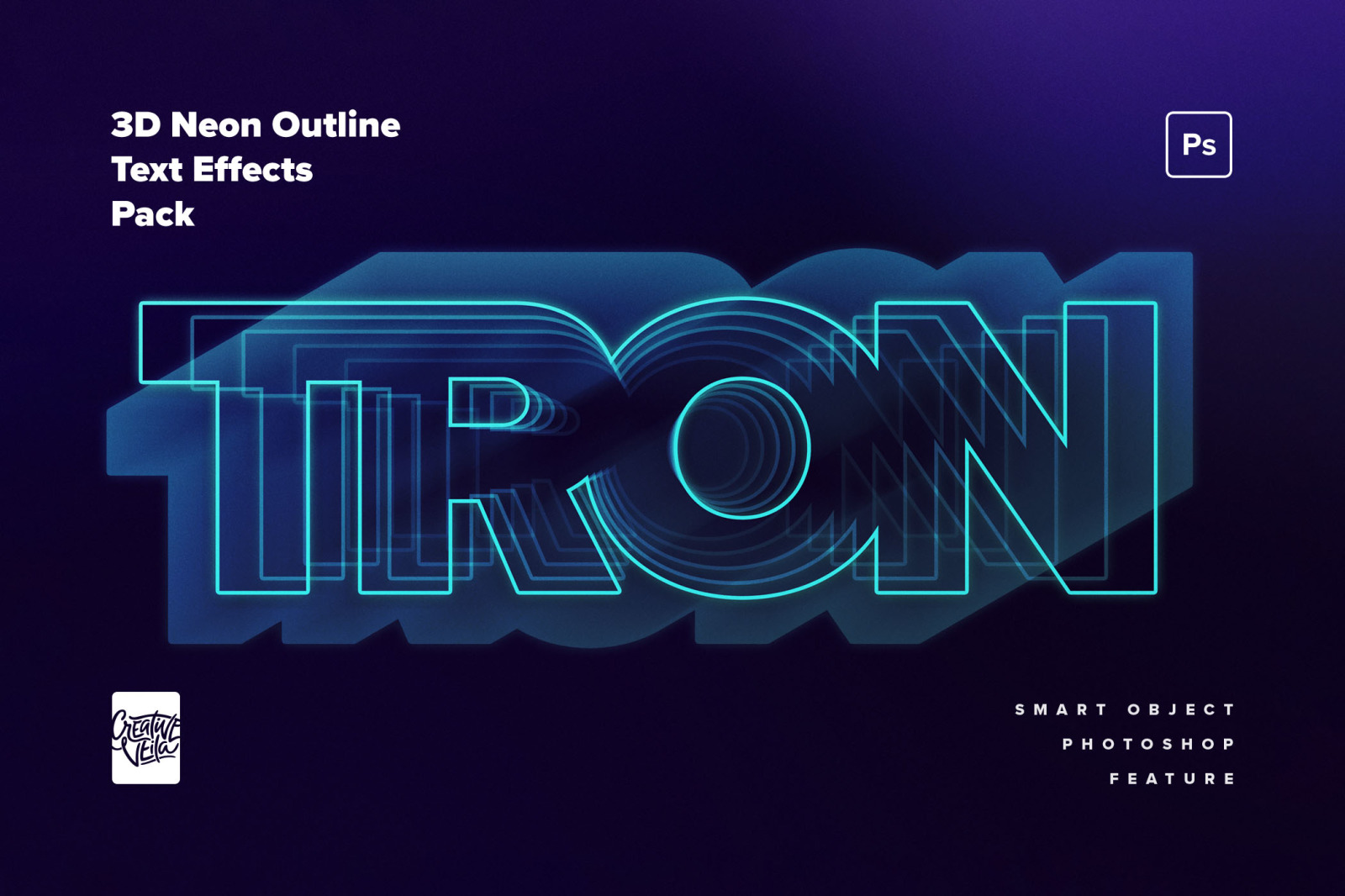 80s Retro-Futuristic 3D Neon Text Effect 80s Retro-Futuristic 3D Neon Text Effect
