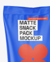 Matte Snack Pack Mockup