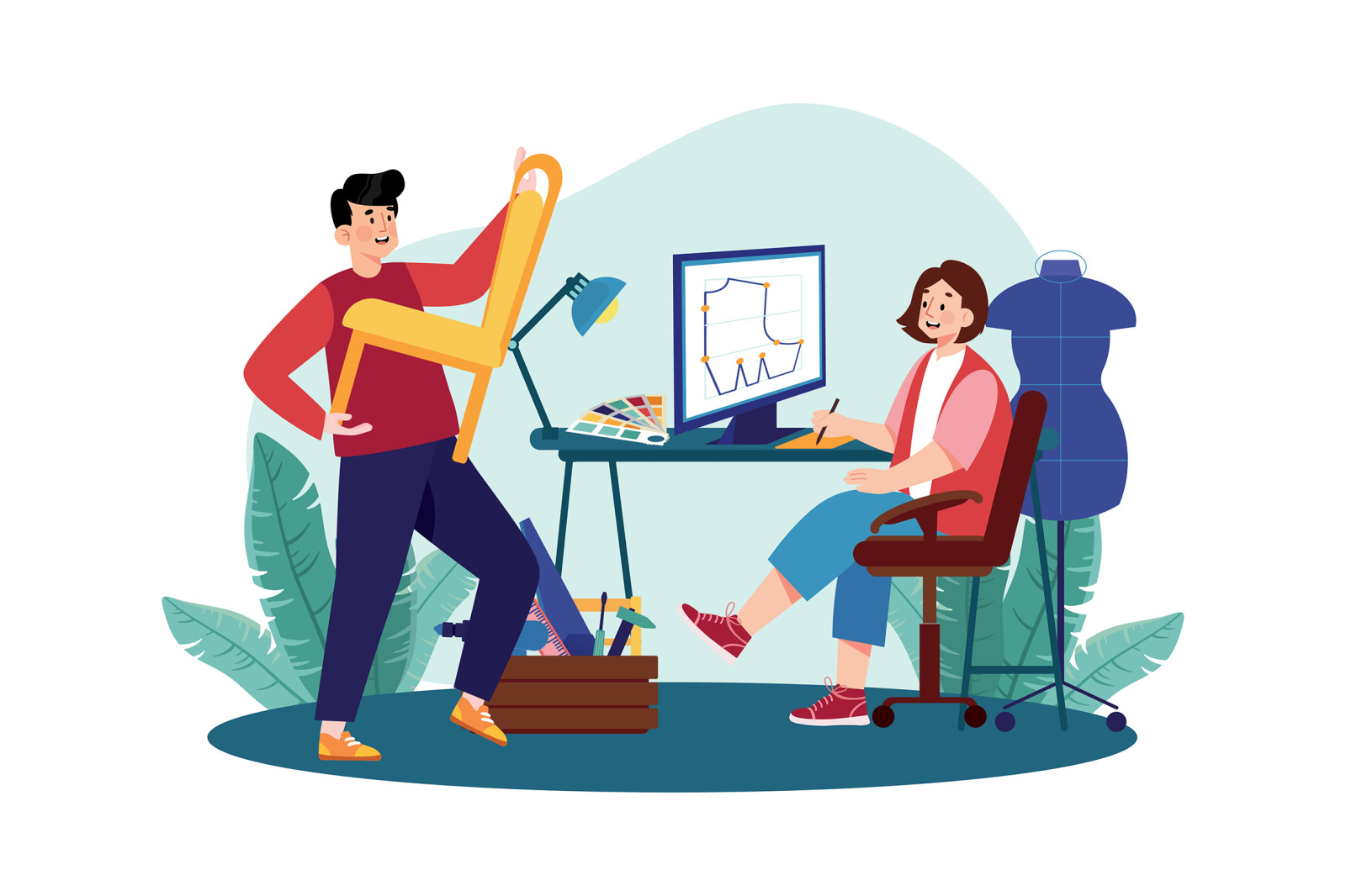 M626_Design Jobs Illustration Pack_Part 01 M626_Design Jobs Illustration Pack_Part 01