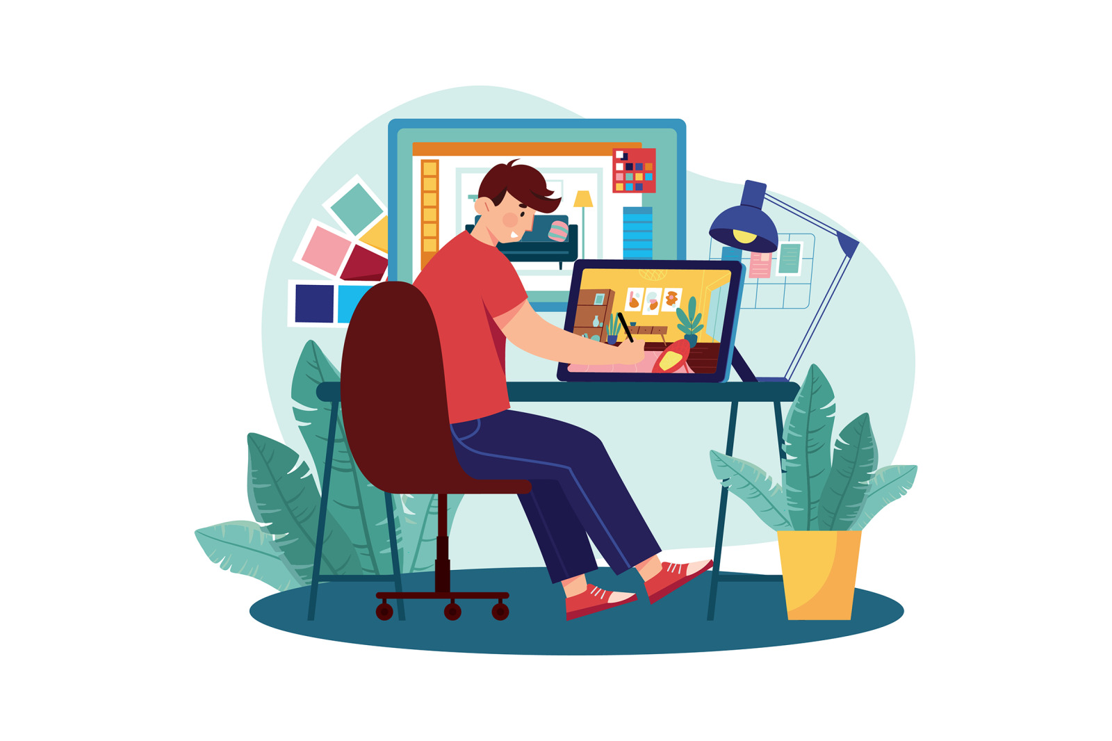 M626_Design Jobs Illustration Pack_Part 02 M626_Design Jobs Illustration Pack_Part 02