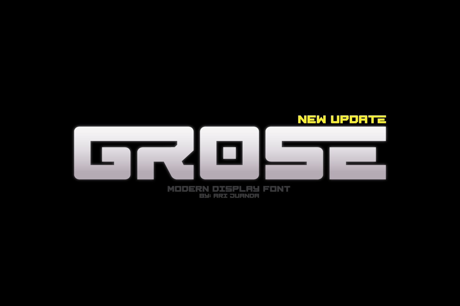 Grose Font