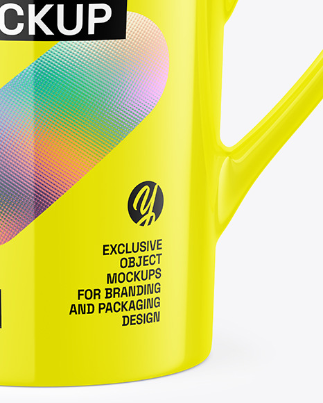 Glossy Mug Mockup