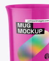 Glossy Ceramic Mug Mockup