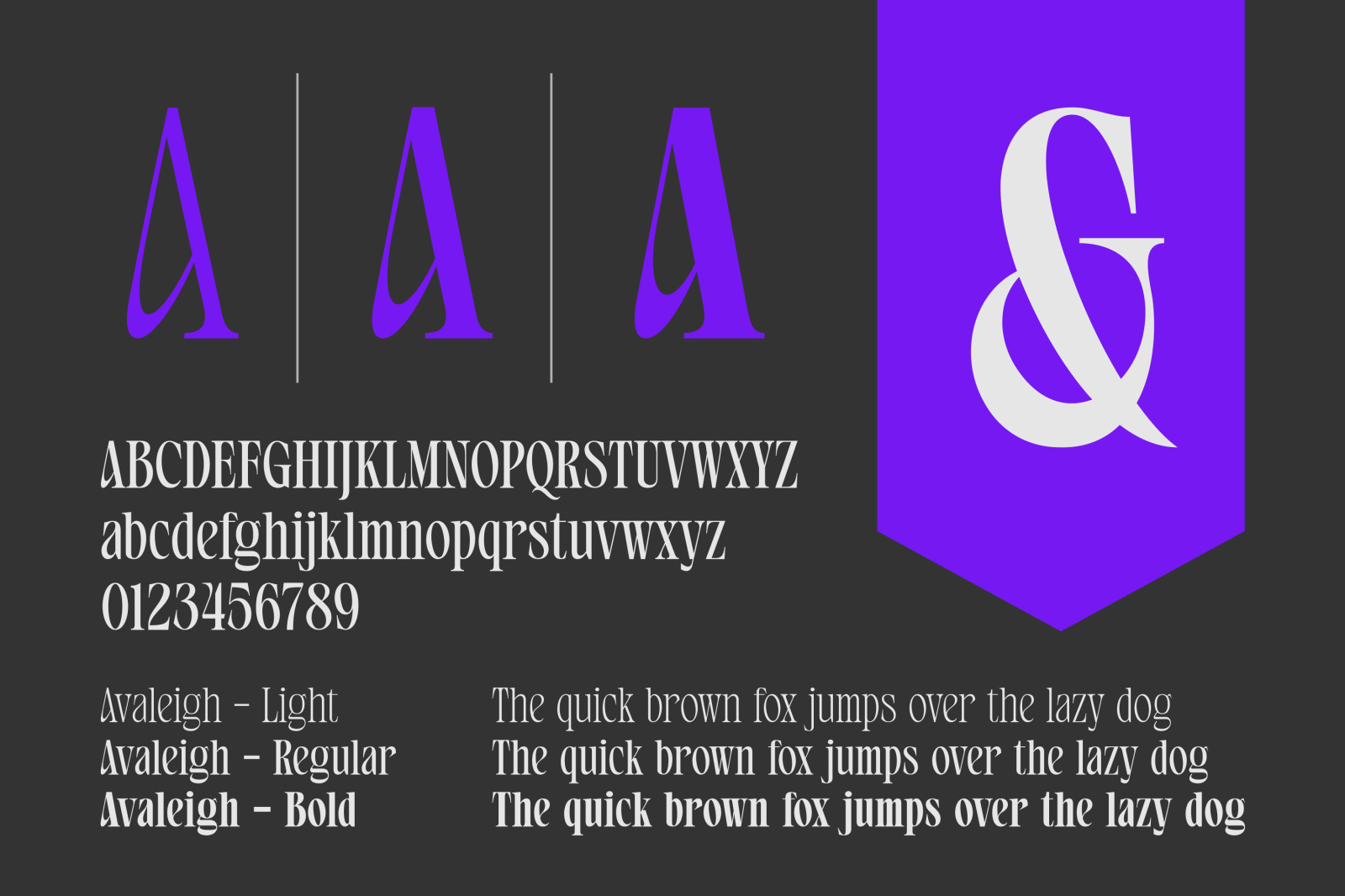 Avaleigh - Elegant High End Serif Fonts Family