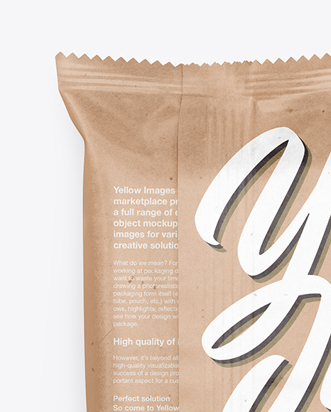 Kraft Snack Package Mockup