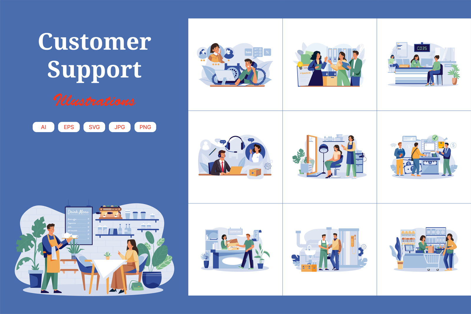 M628_Customer Support Illustration_Part 01 M628_Customer Support Illustration_Part 01
