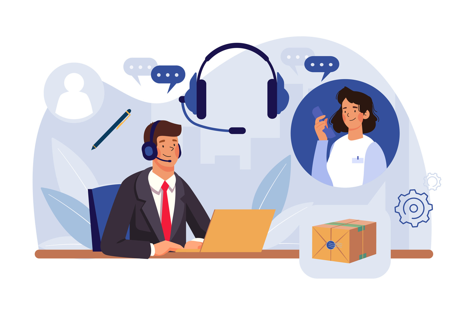 M628_Customer Support Illustration_Part 01 M628_Customer Support Illustration_Part 01