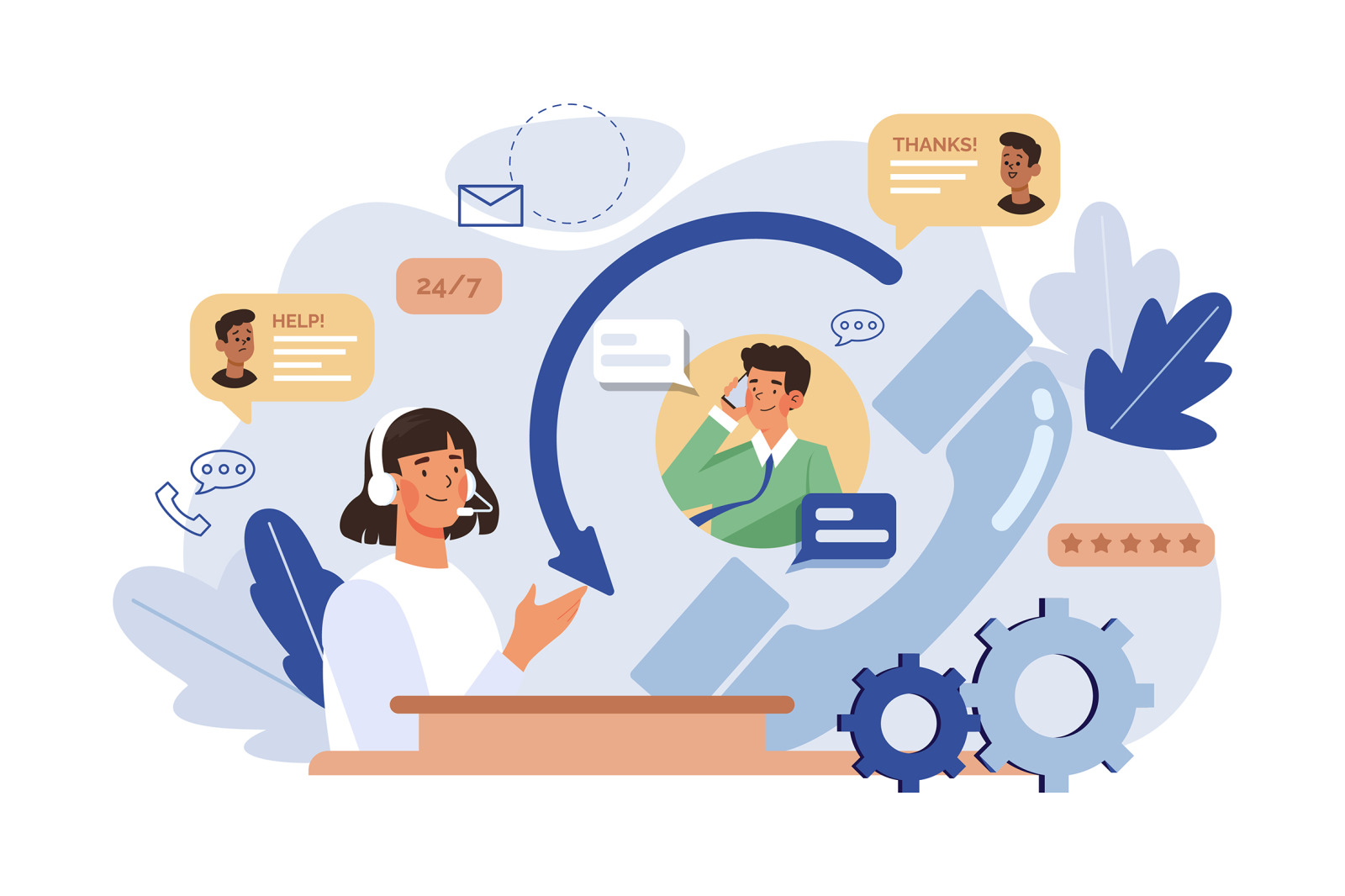 M628_Customer Support Illustration_Part 02 M628_Customer Support Illustration_Part 02