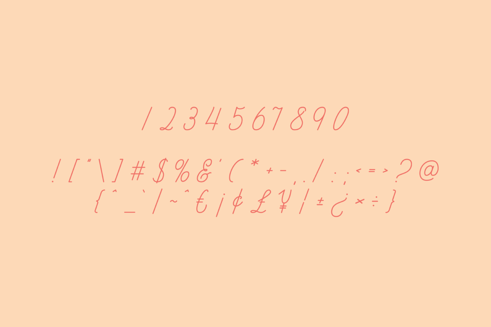Fribois - Monoline Script Font Fribois - Monoline Script Font