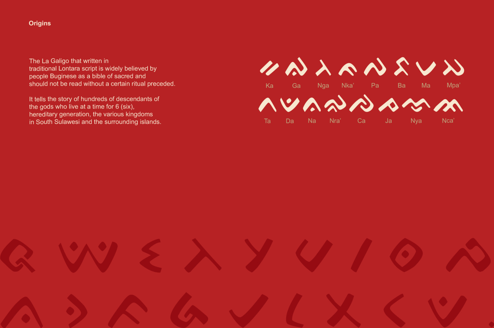 Lontara Typeface Lontara Typeface