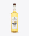 Clear Glass Tequila Bottle Mockup