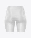 Women's Cycling Shorts Mockup - Side View