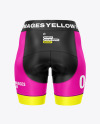 Women's Cycling Shorts Mockup - Side View