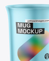 Matte Metallic Mug Mockup