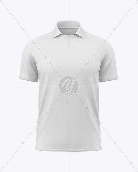 Raglan Polo Shirt Mockup