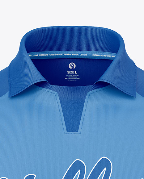 Raglan Polo Shirt Mockup