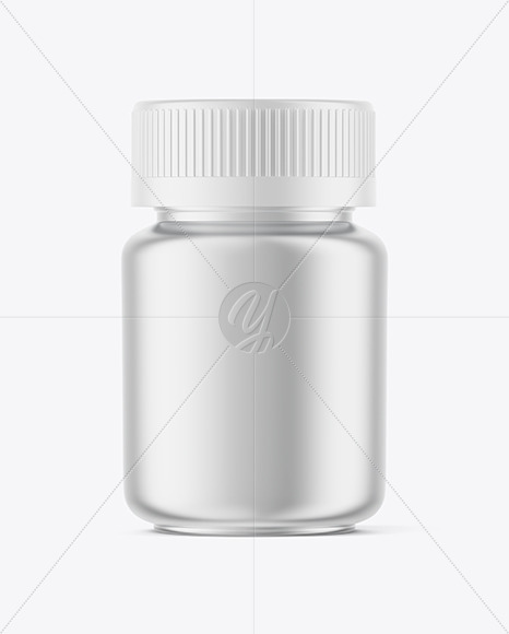 Metallic Jar Mockup