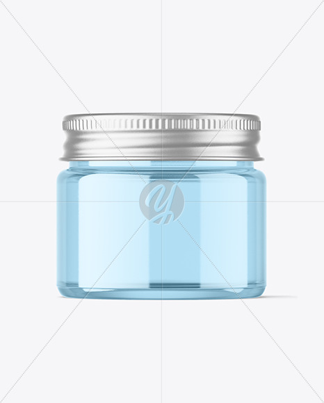 15ml Colored Glass Jar Mockup