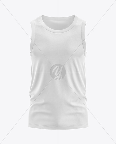 Men's Tank Top Mockup - Front View