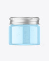 15ml Clear Glass Gel Jar Mockup