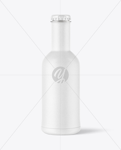 Paper Beer Bottle Mockup