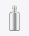 Metallized Oil Bottle Mockup