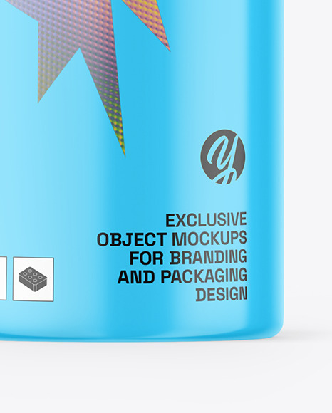 Glossy Bottle Mockup