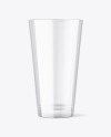 Empty Beer Glass Mockup