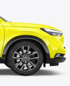 Crossover SUV Mockup - Side View