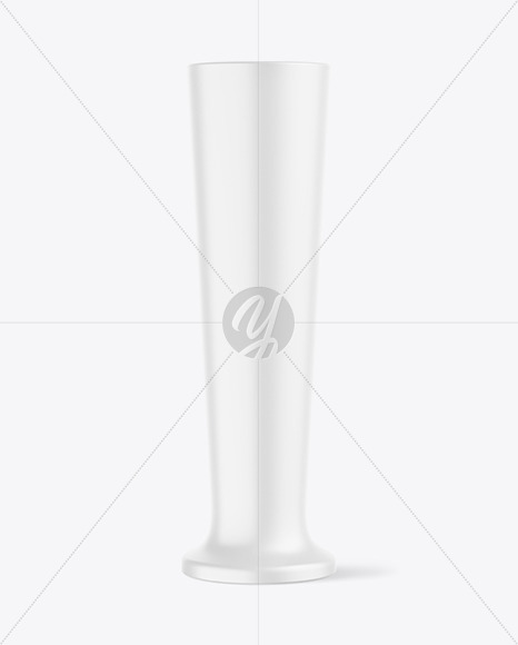 Matte Beer Glass Mockup