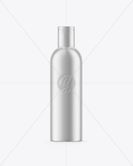 Metallic Bottle Mockup