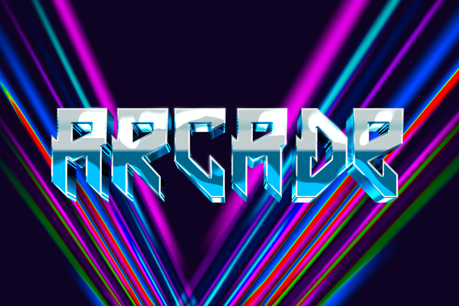 80s Text and Logo Effects