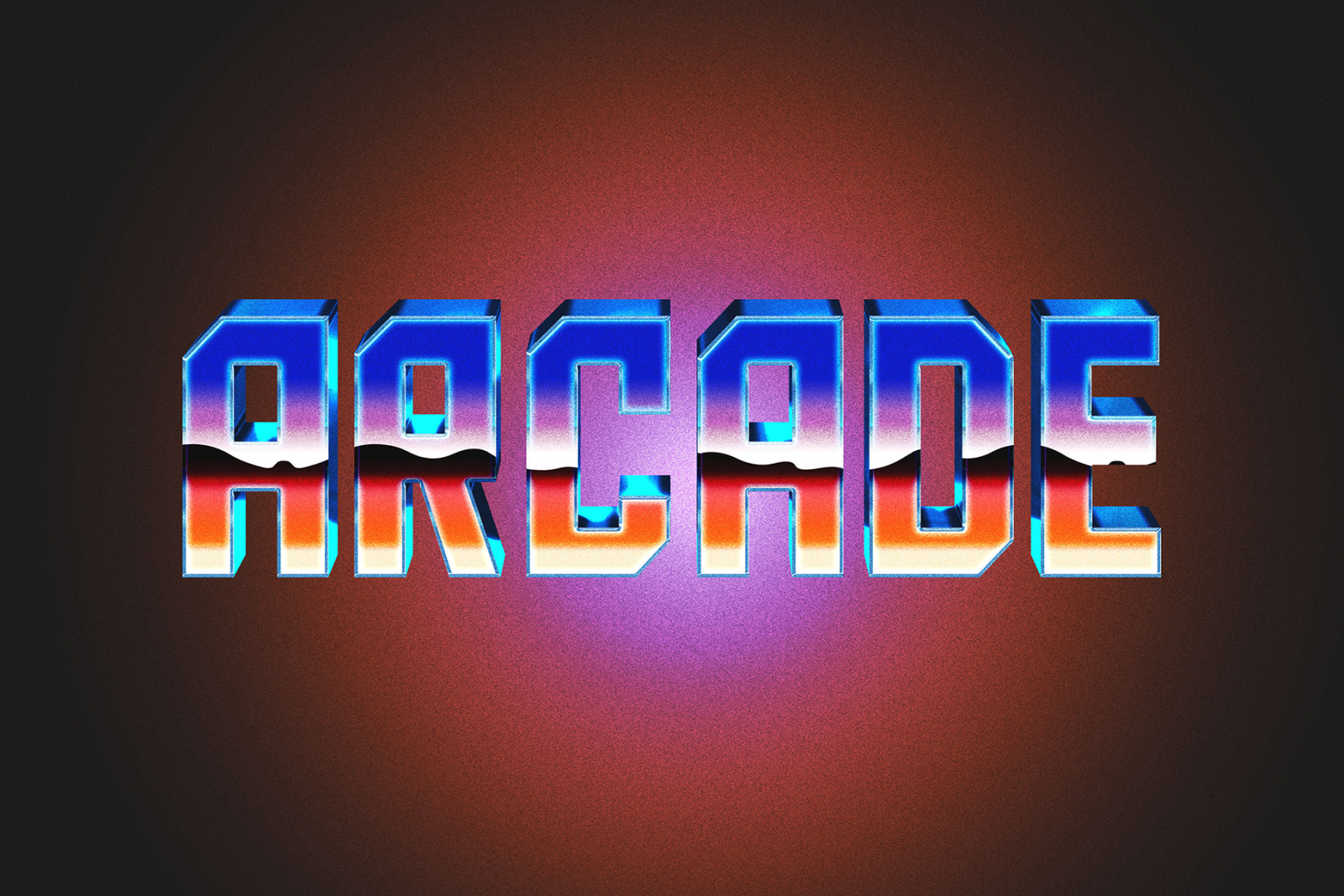 80s Text and Logo Effects