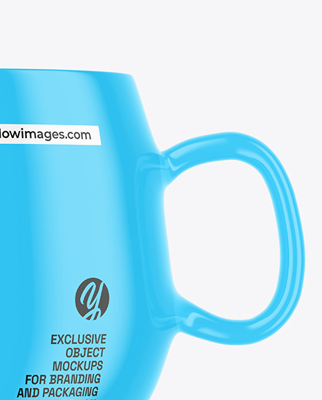 Glossy Mug Mockup