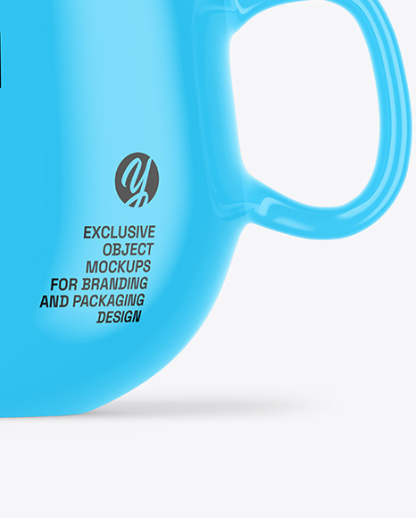 Glossy Mug Mockup