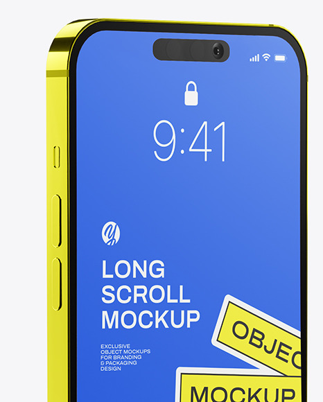 Long Scroll Mockup