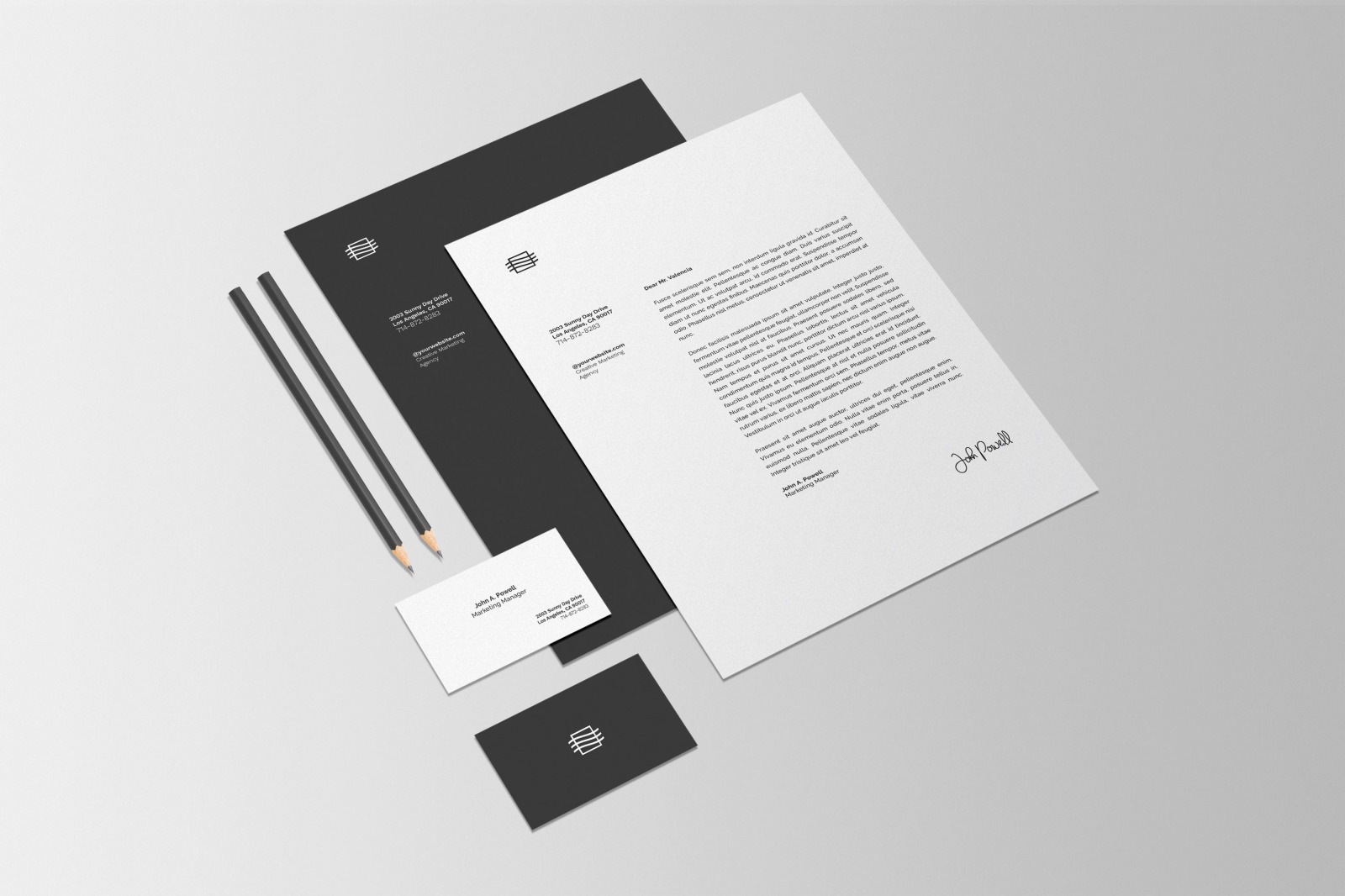 Stationery &amp; Branding Mockups Vol.4