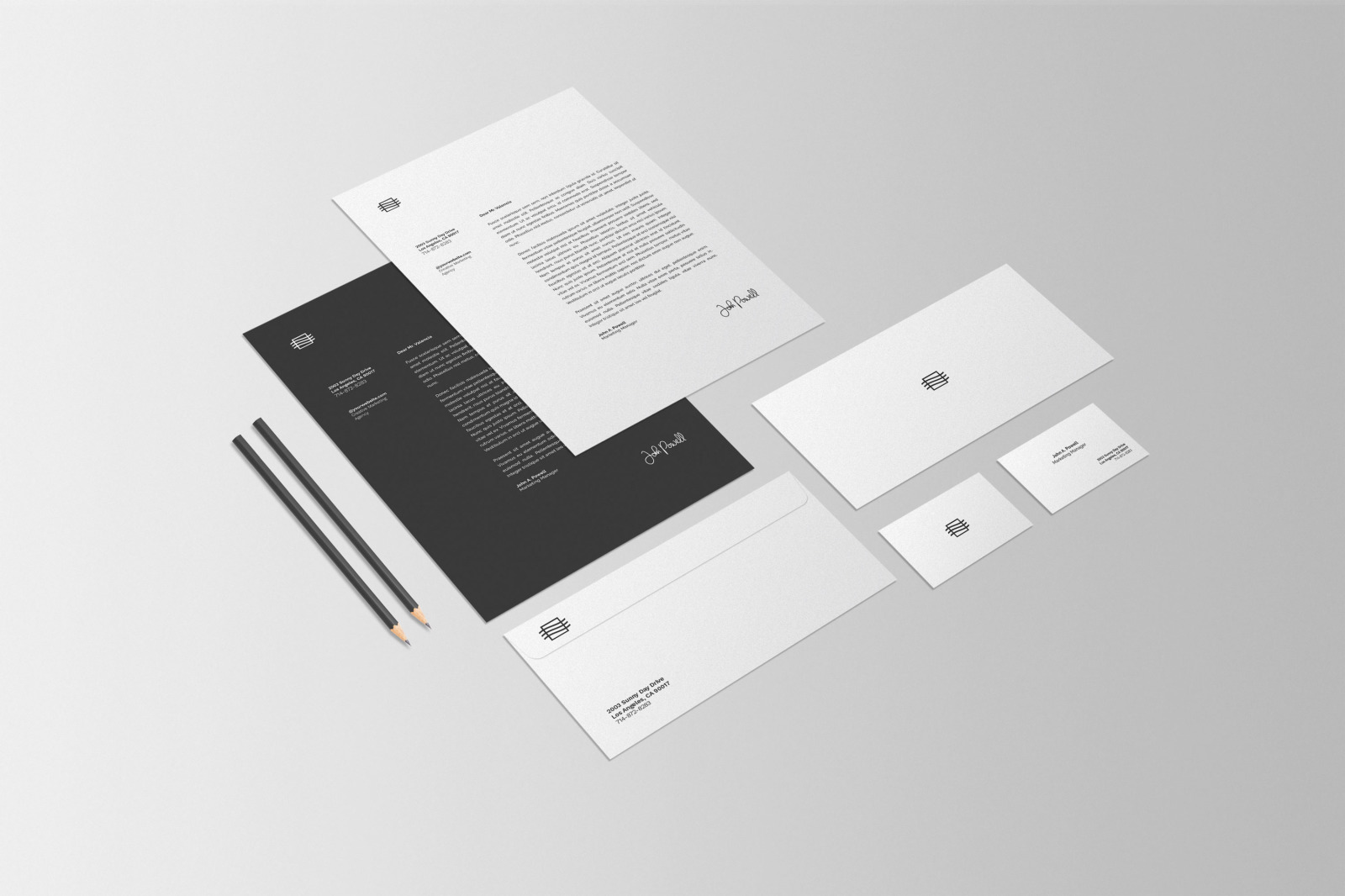 Stationery &amp; Branding Mockups Vol.4