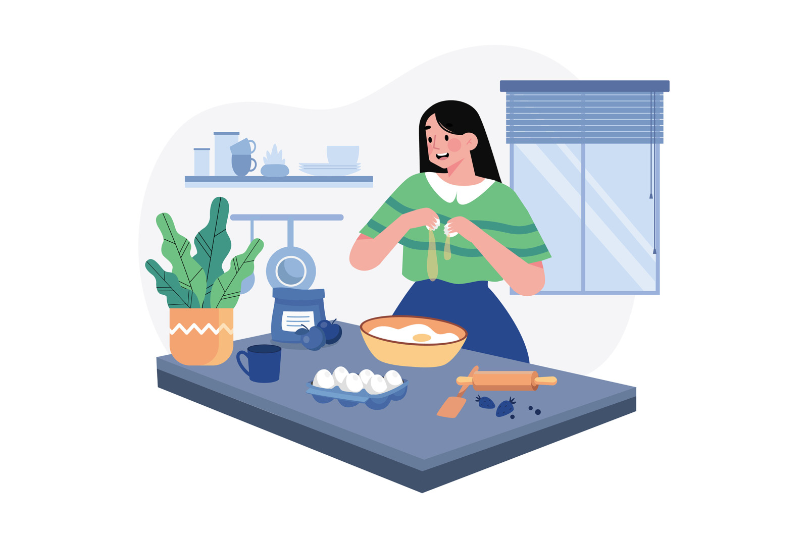 M638_Cooking &amp; Kitchen Illustration Pack