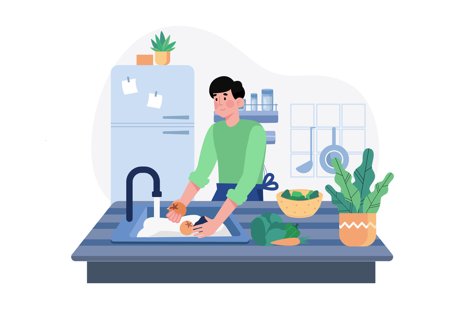 M638_Cooking &amp; Kitchen Illustration Pack