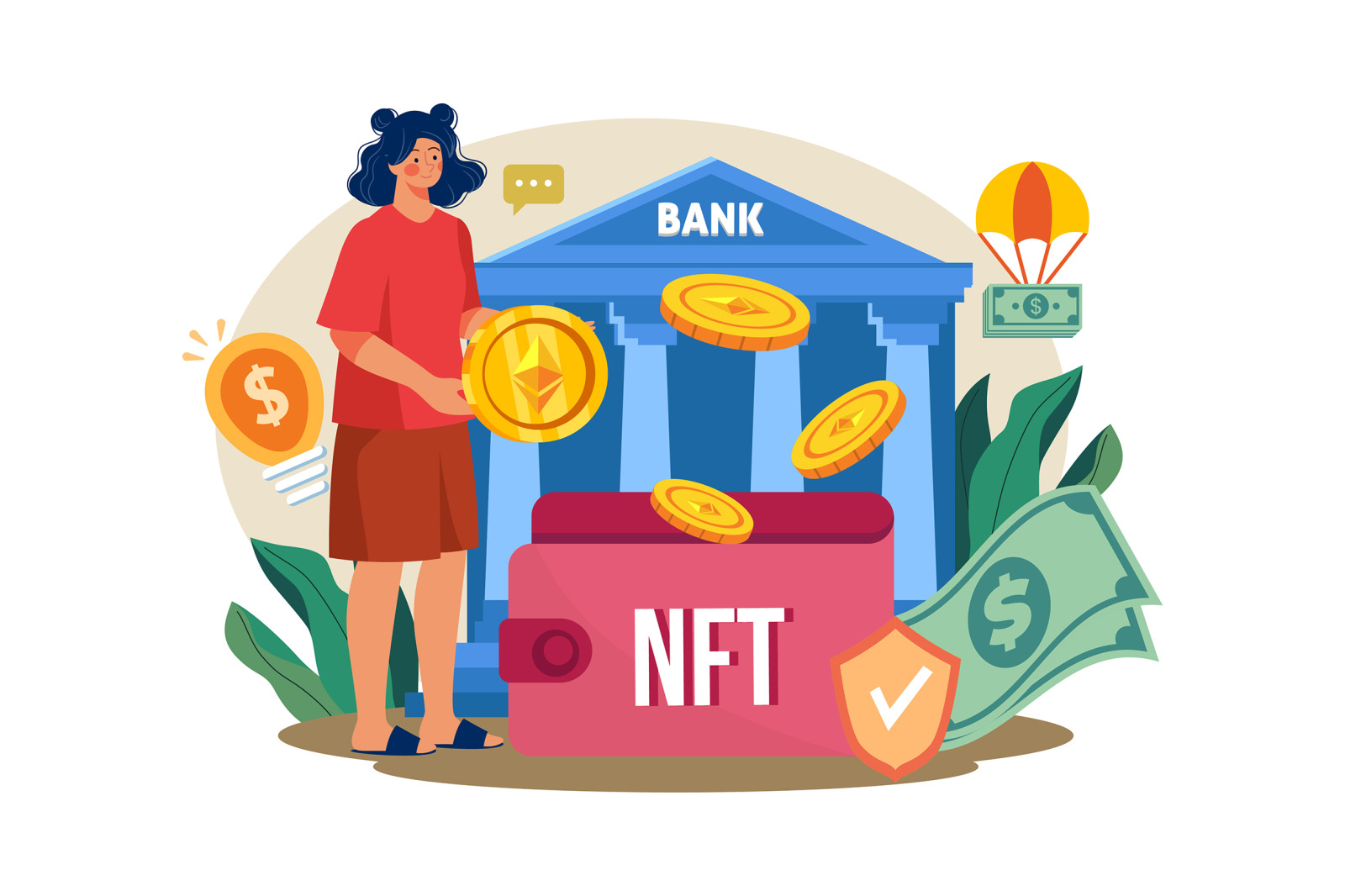 M646_NFT Token Illustration Pack M646_NFT Token Illustration Pack