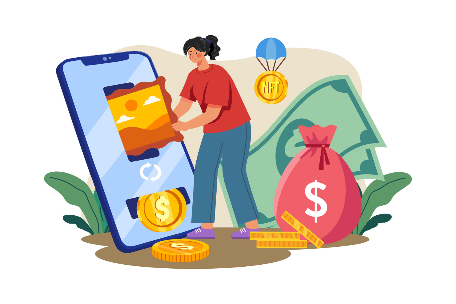 M646_NFT Token Illustration Pack M646_NFT Token Illustration Pack