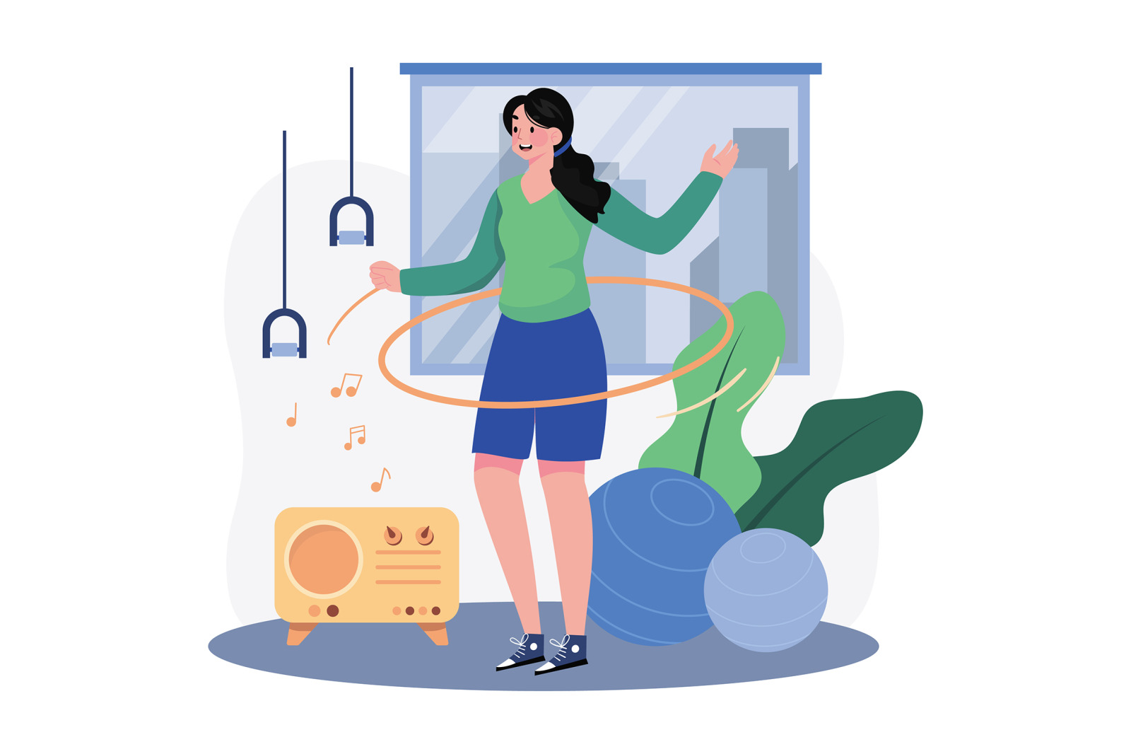 M636_Fitness Workout Illustration Pack M636_Fitness Workout Illustration Pack