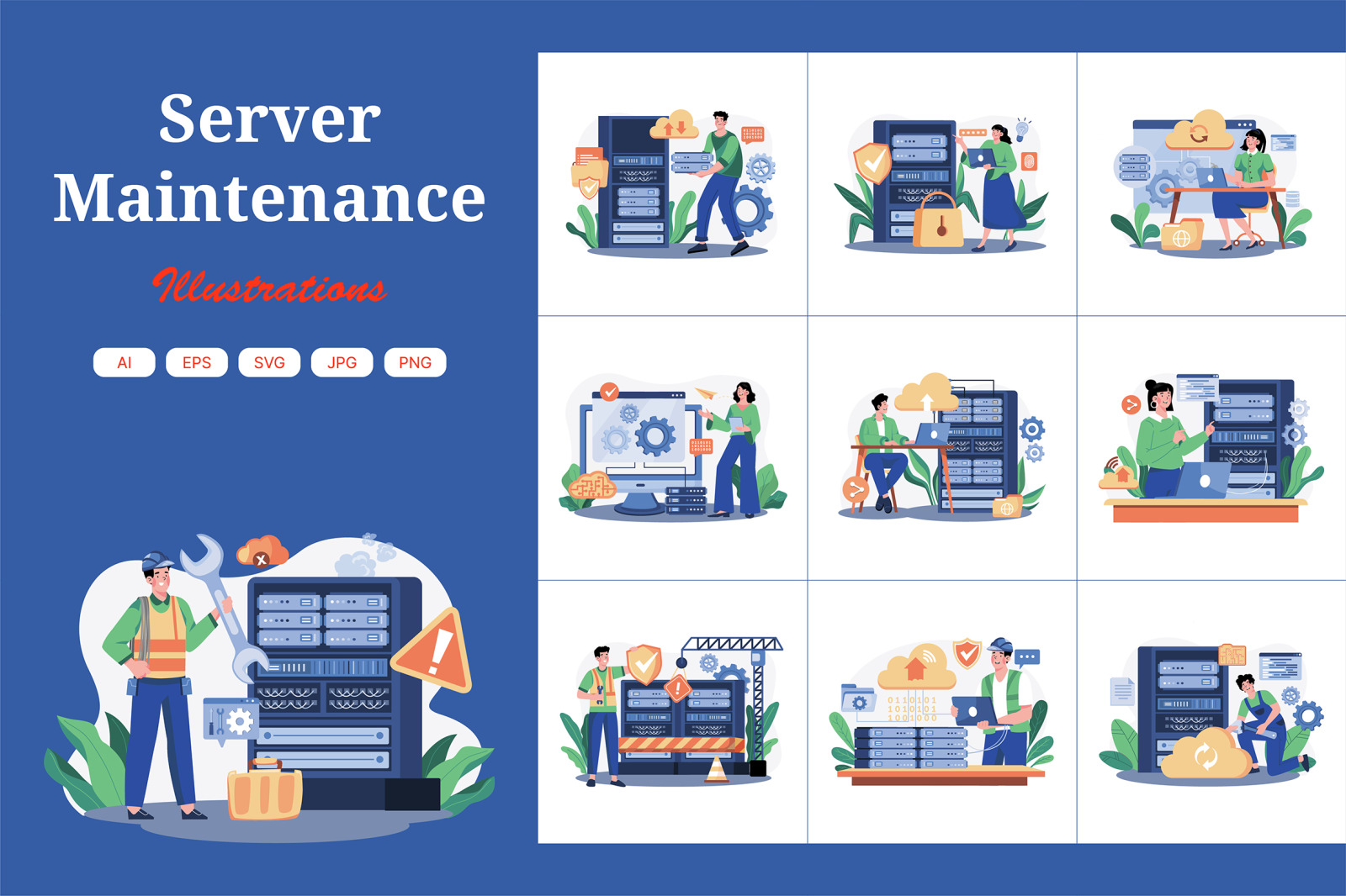 M649_Server Maintenance Illustration Pack M649_Server Maintenance Illustration Pack