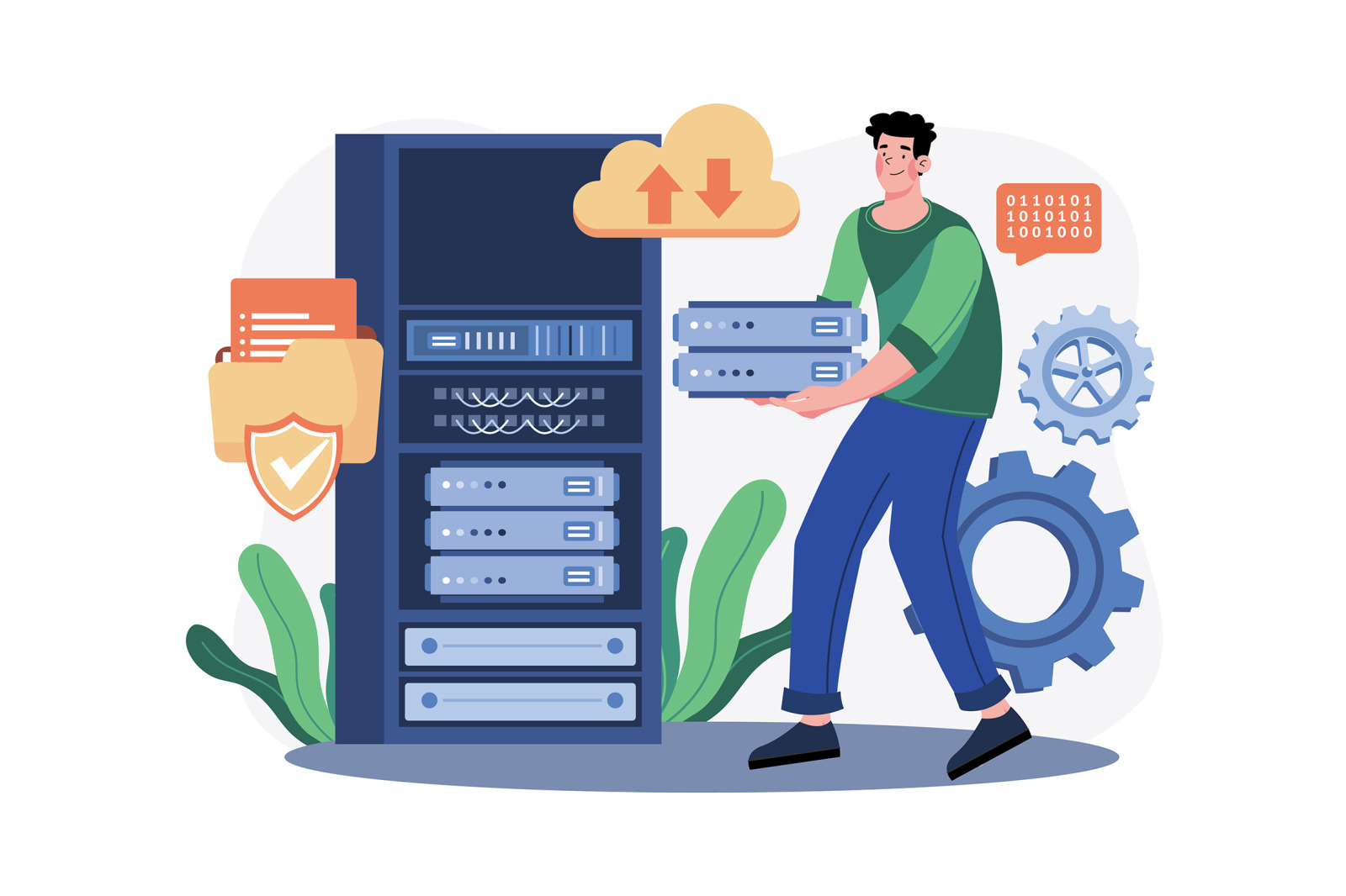 M649_Server Maintenance Illustration Pack M649_Server Maintenance Illustration Pack