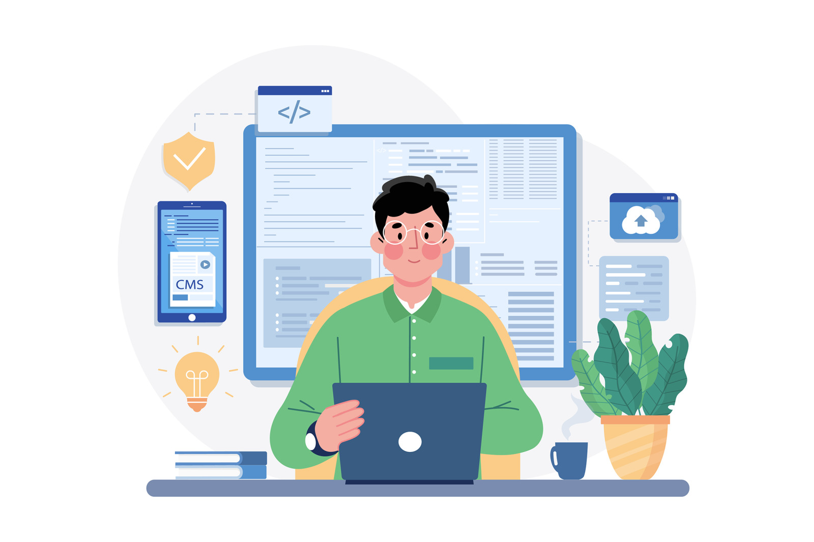 M641_Software Development Illustration Pack M641_Software Development Illustration Pack