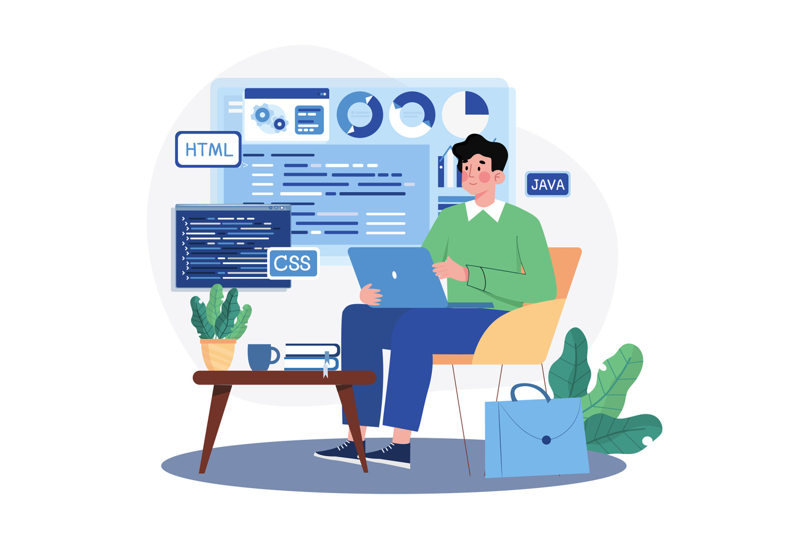 M641_Software Development Illustration Pack M641_Software Development Illustration Pack