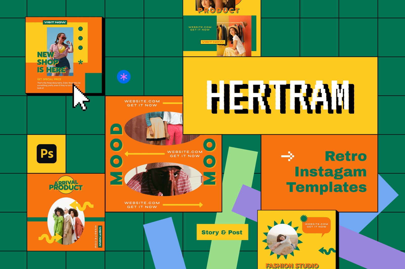 Hertram Instagram Template Hertram Instagram Template