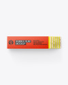 Chewing Gum Kraft Packaging Mockup