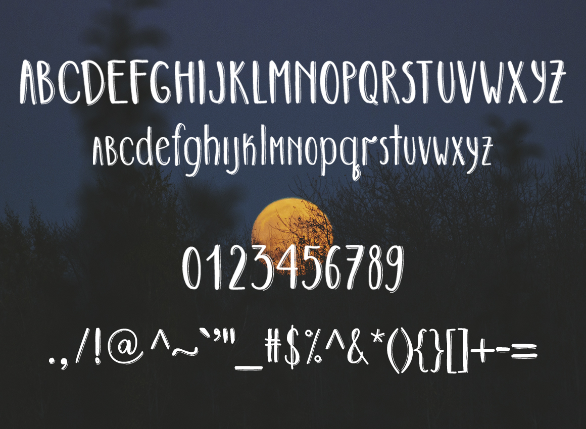 DARK SIDE - hand drawn font DARK SIDE - hand drawn font
